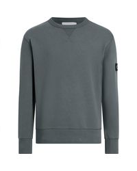 Calvin Klein - Badge Crew Neck J30J323426 Sweatshirts - Lyst
