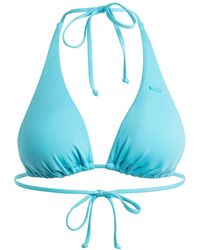 Roxy - Tiki Tri Bikini Top for - Haut de Bikini Triangle allongé - - L - Lyst