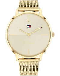 Tommy Hilfiger - Quartz Stainless Steel And Mesh Bracelet Casual Watch - Lyst