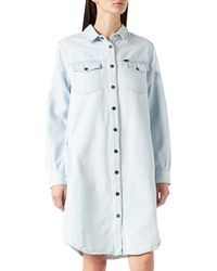 Lee Jeans - Shirt Casual Dress - Lyst