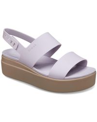 Crocs™ - Brooklyn Low Wedge Clog - Lyst