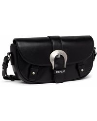 Replay - Women's Shoulder Bag With Adjustable Handle - Lyst