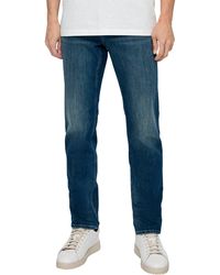 S.oliver - Jeans-Hose Slim FIT Regular Blue Green 34 - Lyst