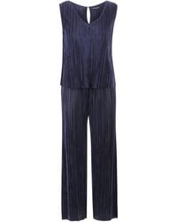 Betty Barclay - Jumpsuit mit V-Ausschnitt dunkelblau,44 - Lyst