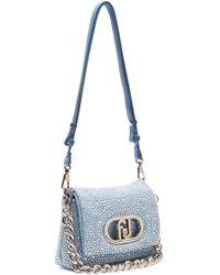 Liu Jo - Borsa donna Liu-jo LaPuffy crossbody light denim BS25LJ64 AA5269 T2872 Piccola - Lyst