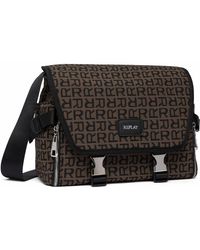 Replay - Shoulder Bag With Logo Print - Lyst