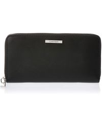 Calvin Klein Extended Lrg Ziparound - Negro