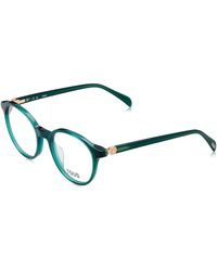 Tous - Eyeglass Frame VTOB96 Top+White+Green+Shiny TRANSP.Green 50/19/140 Mujer Gafas - Lyst