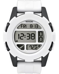 Nixon - Watch Unit Stormtrooper White Digital Quartz Silicone A197sw2243 00 - Lyst