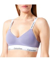 Calvin Klein - Mujer Sujetador Bralette Light Lined Moldeado - Lyst