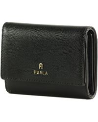Furla - Camelia Compact Wallet M Nero - Lyst