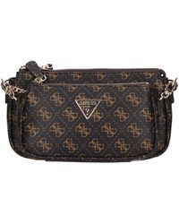 Guess - Noelle Dbl Pouch Crossbody Bag - Lyst