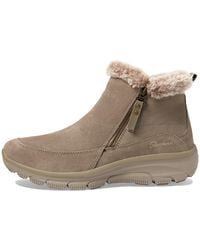 Skechers - Easy Going Cool Zip Ankle Boot - Lyst