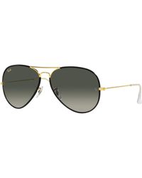 Ray-Ban - Rb3025jm Classic Full Color Metal Aviator Sunglasses - Lyst