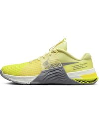 Nike - Metcon 8 Trainers Gym Fitness Workout Shoes Citron Tilt/light Smoke Grey Do9327-801 Uk 6 - Lyst