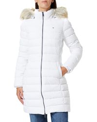 Tommy Hilfiger - TJW ESSENTIAL HOODED DOWN COAT - Lyst