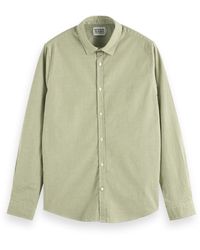 Scotch & Soda - Seasonal Essentials Poplin Checked Shirt - Lyst