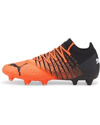 Puma Future Z 1 1 Mg Fussballschuhe White Red Blast 12 Fur Herren Lyst De