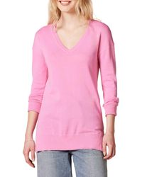 Amazon Essentials - Leichter Tunika-Pullover Mit Langen Ärmeln Und V-Ausschnitt - Lyst