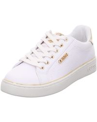 Guess - Women's Sneakers White/brown Fl7bkiele12 - - 7.5 - Lyst