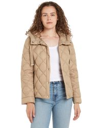Tommy Hilfiger - Classic Lw Down Gequilted Jas Beige S - Lyst