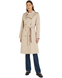 Tommy Hilfiger - Cotton Classic Trench Woven Coats - Lyst