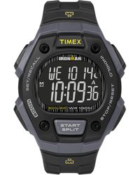 Timex - Ironman Classic 30 38mm Watch – Gray & Black Case Negative Display With Black Resin - Lyst
