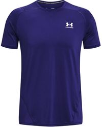 Under Armour - UA HG ARMOUR FITTED SS - Lyst