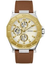 Guess - Watch Watch Prime Leather - Lyst