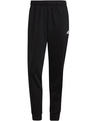 adidas - Essentials Warm-up Tapered 3-stripes Track Pants - Lyst