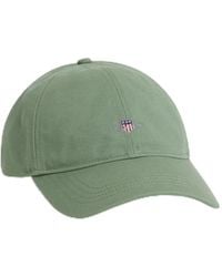 GANT - Shield Cotton Twill Cap Baseballkappe - Lyst