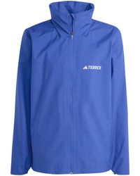 adidas - Terrex Multi Essentials 2 Layer Rain Jacket - Lyst