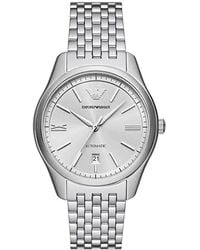 Emporio Armani - Analog Automatik Uhr mit Edelstahl Armband AR60076 - Lyst