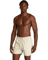 Calvin Klein - Bañador Hombre Medium Drawstring con Logotipo - Lyst