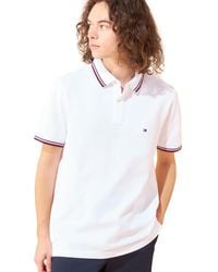 Tommy Hilfiger - Core Tommy Tipped Short-sleeve Polo Shirt Slim Fit - Lyst