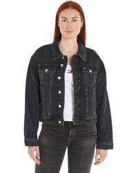 Tommy Hilfiger - Mom CLS Jacket CG4181 DW0DW17210 Giacche di Jeans - Lyst