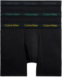 Calvin Klein - Boxer Uomo Confezione da 3 Cotone Elasticizzato - Lyst