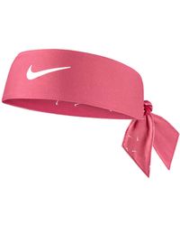 Nike - Fit Reversible Print Head Tie 3.0 - Pink/white - Lyst