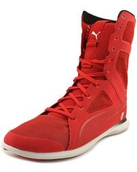 puma lace up boots