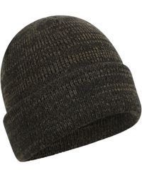Mountain Warehouse - Twist Mens Beanie - Warm, Breathable - Best For Winter, Travelling Khaki - Lyst