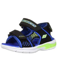 sandali skechers uomo marroni