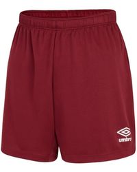 Umbro - S/ladies Club Logo Shorts - Lyst