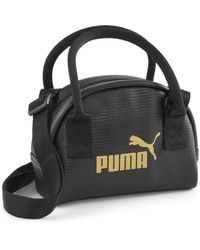 PUMA - Core Up Mini Grip Bag Black - Lyst