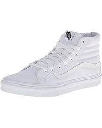 vans high top blanco