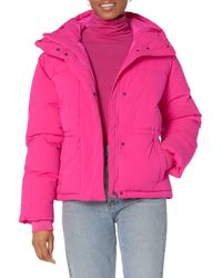 Amazon Essentials - Short Waisted Hooded Puffer Jacket - Lyst