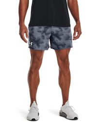 Under Armour - S Rival T6 Shorts Grey S - Lyst
