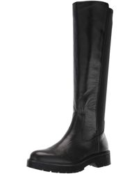 calvin klein tall black boots