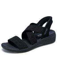Skechers - Arya-very Demure Hands Free Slip-ins Wedge Sandal - Lyst