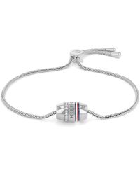 Tommy Hilfiger - Jewelry Bracelet en Chaîne pour en Acier Inoxidable avec Cristaux - 2780619 - Lyst