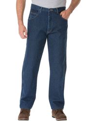 Wrangler - , jeans da uomo Jean, dall'aspetto consumato e la vestibilità comoda Antique Navy 36W x 32L - Lyst